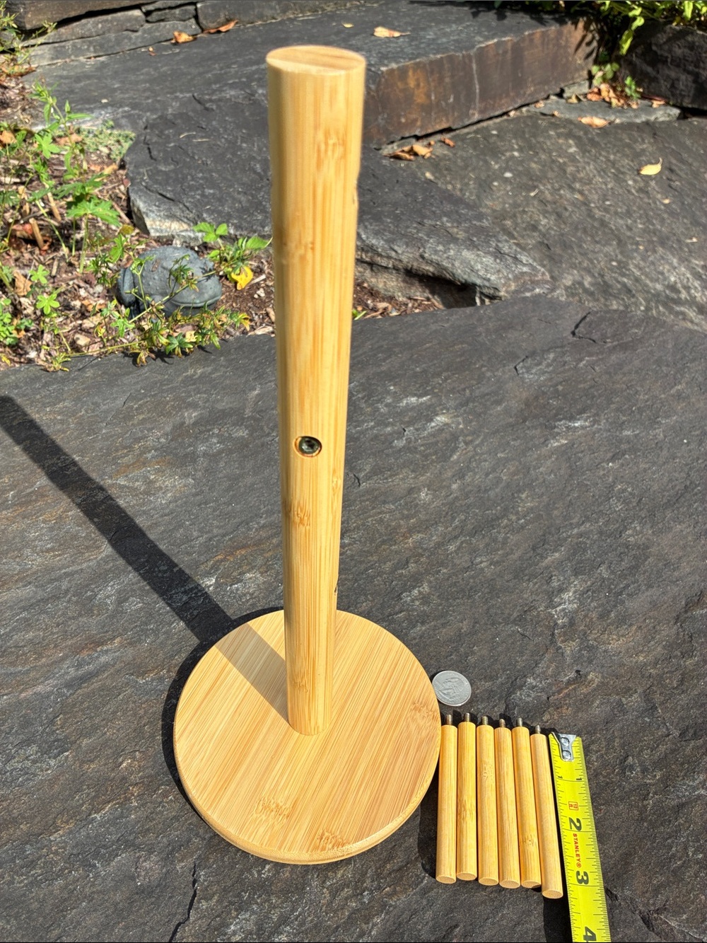 Versatile Bamboo Mug Tree Stand Rack - Picture 3 of 10